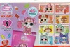 A collage of L.O.L. Surprise dolls and Haribo candy packaging, presented as a party pack. Produktbild-Vorschau