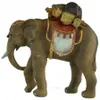 Statuetta da lettino dipinta a mano di un elefante con Anteprima dell’immagine prodotto 3