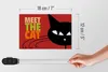 Holzschild Spruch 18x12 cm Katze Meet the cat Produktbild-Vorschau 6