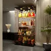 UnboxG Glasvitrine Standvitrine mit LED in Weiß, Produktbild-Vorschau 3