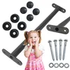 4iQ 5x Barra per trazioni in metallo 60 cm per bambini, Anteprima dell’immagine prodotto 1