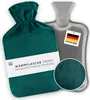Blumtal Wärmflasche mit Premium Vliesbezug in Samtoptik - Produktbild-Vorschau 1