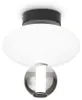 Zeitgenössische Deckenleuchte Lumiere Metall Schwarz Led Produktbild-Vorschau 1