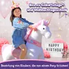 PonyCycle pro děti ve věku 7+ Jezdící jednorožec Plyšový Náhled obrázku produktu 4
