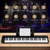 Pianoforte digitale pieghevole a 61 tasti con Bluetooth e Anteprima dell’immagine prodotto 3