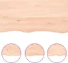vidaXL Umývadlová doska 100x40x(2-4) cm masívne drevo Náhľad obrázku produktu 5