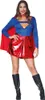 A woman wearing a superhero costume. Produktbild-Vorschau