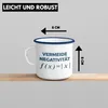 Trendation - Mathelehrer Emaille Tasse Mathematiker Physik Produktbild-Vorschau 3
