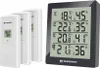 wetterstation Temeo Hygro Quadro12 cm grau/weiß 4-teilig Produktbild-Vorschau 1