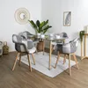 Lot de 2 Fauteuils - HOME DECO FACTORY - Patchwork - Voir les images du produit 7