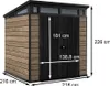 Pent Signature Domek ogrodowy poziomy 7x7, 216 x 226 x 216 Podgląd zdjęcia produktu 16