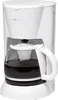 A white Clatronic coffee maker with a glass carafe filled with coffee, set against a white background. Anteprima dell’immagine prodotto