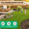 Bambusbörse borderrand en gazonafboording van HDPE, 25 m x Productafbeelding-voorbeeld 4