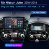 Carplay android13 1+32G autoradio für Nissan Juke 2010-2014 Produktbild-Vorschau 3