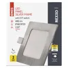 LED-Einbauleuchte NEXXO, quadratisch, silber, 7W, mit change CCT Produktbild-Vorschau