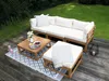 Loungeset 4 -Sitzer bestehend aus: Sessel, Hocker, Tisch Produktbild-Vorschau 6