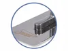 A close-up view of a metal trowel with a logo etched onto its surface. Produktbild-Vorschau