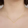 Gold Anhänger Kreuz mit Goldkette  333-8 Karat Gold Produktbild-Vorschau 2