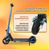 KXQ-EPRO Elektroscooter Kinder Klappbar Elektroroller Blau Produktbild-Vorschau 3
