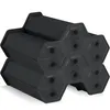 Two stacked hexagonal plastic containers for storing bottles. Produktbild-Vorschau