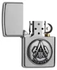 Accendino Zippo Maurer Emblem cromato a benzina antivento Anteprima dell’immagine prodotto 2
