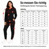 Damen Jogginganzug einfarbig 100% Baumwolle 586 Schwarz L Produktbild-Vorschau 5
