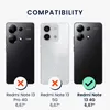kwmobile Handyhülle für Xiaomi Redmi Note 13 4G Hülle - Produktbild-Vorschau 2