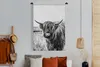 MuchoWow® Wandteppich Wandbehang Wiederkäuender Produktbild-Vorschau 4