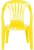 Kindermonoblock SET gelb 4xStuhl Sedia Baby 1xTisch Tavolo Produktbild-Vorschau 5