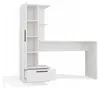 Bureau avec étagère KALMAN - blanc Voir les images du produit 13
