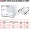 TWOLIIN 4x Küchenschublade Teleskopschublade 60cm - Produktbild-Vorschau 3