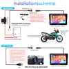 Carpuride 702 Motorrad GPS Carplay Bildschirm 7 Zoll Produktbild-Vorschau 8