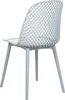 A single light blue chair shown from the back. Náhled obrázku produktu