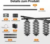 System szyn sufitowych Walimex pro 4 x 2,6 m kompletny Podgląd zdjęcia produktu 7