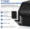 COSTWAY Coffre de voiture 51L avec couvercle, séparateur Voir les images du produit 5