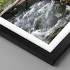 Gerahmtes Poster - Schwarzer Rahmen - Park natur grün bäume Produktbild-Vorschau 2