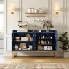Buffet INONEFT, 120 cm de large, design moderne, avec 4 Voir les images du produit 2