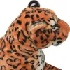 vidaXL Leopard przytulanka pluszowa brązowa XXL Podgląd zdjęcia produktu 3
