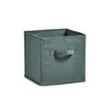 Zeller Aufbewahrungsbox, faltbar, grau, 26 x 26 x 26 cm, Produktbild-Vorschau 1