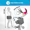 Kinderplay Puppenwagen 3-in-1 – Gondel, Sportwagen und Produktbild-Vorschau 3