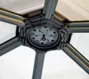 A close-up view of the central hub and roof structure of a pavilion. Náhled obrázku produktu
