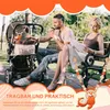 Gehäkelte Kinderwagenkette aus Holz,Baby Mobile mit Glocke, Produktbild-Vorschau 6