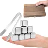 com-four® 8x Whisky Steine mit Zange und Beutel - Produktbild-Vorschau 6