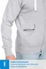 Mivaro Herren Sweatjacke mit Kapuze große Größen bis 5XL Produktbild-Vorschau 3