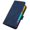 Galaxy M53 5G Hülle, Schlank Prägung Flip Leder Produktbild-Vorschau 5