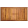 A top-down view of a wooden slatted table surface. Náhled obrázku produktu