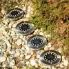4x LED solárne svietidlo Ground Recessed Spotlight Solárne Náhľad obrázku produktu 2