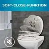 Sedile per WC Benkstein in MDF grigio chiaro stampato Anteprima dell’immagine prodotto 8