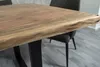 Esstisch Baumkante massiv Akazie Natur 300 x 100 U-Gestell Produktbild-Vorschau 4