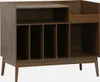 sweeek Vintage Aufbewahrungsmöbel, dunkles Holzdekor, für Produktbild-Vorschau 1